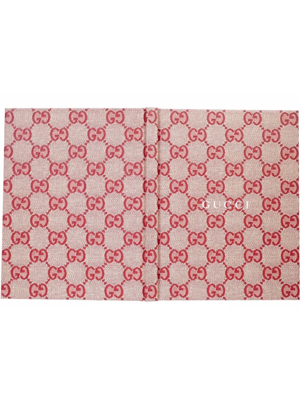 Gucci 'My Scrapbook' GG Monogram Hardcover
Notebook Red Size 7.3 x 5.6" NEW - Picture 7 of 7